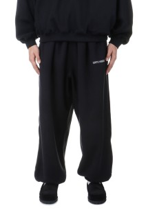 Fleece Wide Easy Pants - Black (CTE-24A125)