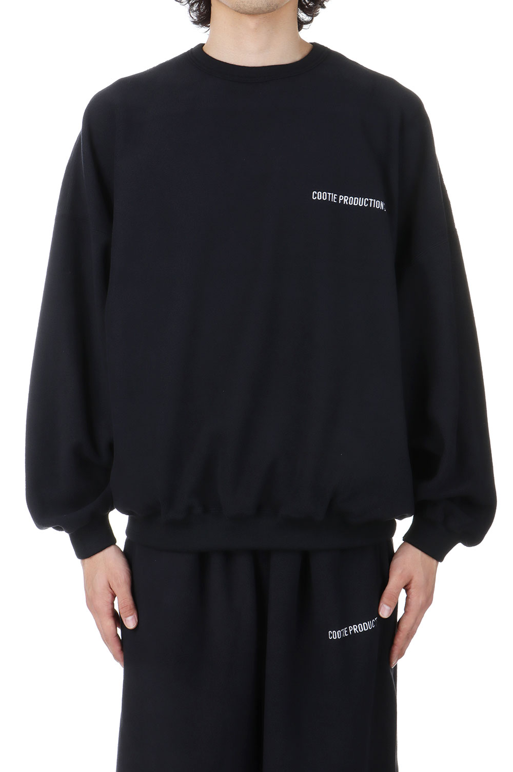 Fleece Sweat Crew - Black (CTE-24A330) | セレクトショップ