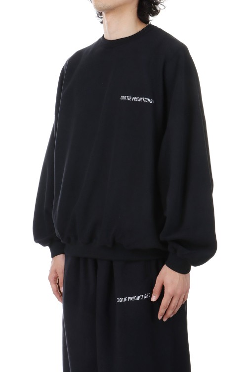 Fleece Sweat Crew - Black (CTE-24A330) | セレクトショップ