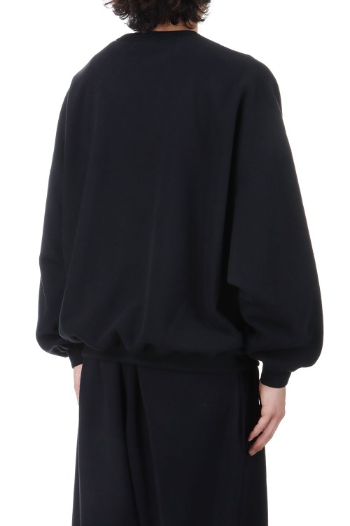 Fleece Sweat Crew - Black (CTE-24A330) | セレクトショップ