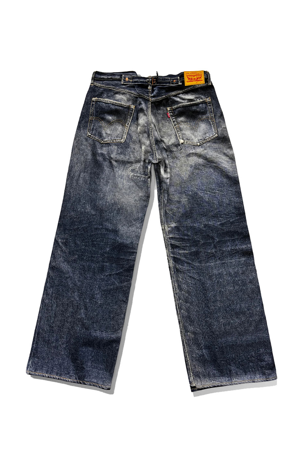 x BerBerJin Denim Wide Pants 503BXX (WO-P905-100) | セレクト