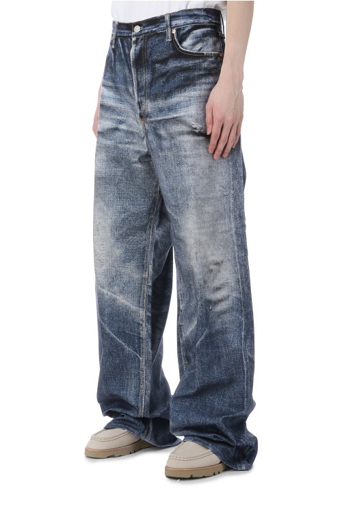 x BerBerJin Denim Wide Pants 503BXX (WO-P905-100) | セレクト
