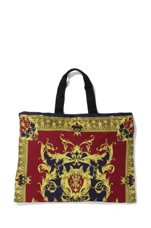 Silk Scarf MIX Tote Bag (W0-K207-051)