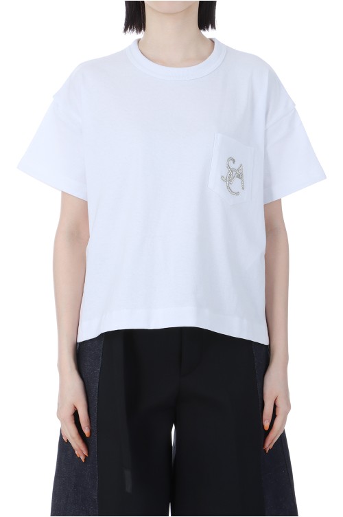 Tシャツ・カットソー STONE  60/2 Cotton Jersey T-shirts 5FT1792 ＆プリントTシャツ＜セージグリーン＞(XS セージグリーン