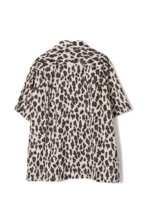 Tシャツ・カットソー Needles SS22 ANIMALIER PRINT SHIRT (KP100_B-LEOPARD) Leopard Print Shirt - ECRU (25-03729M) | セレクトショップ
