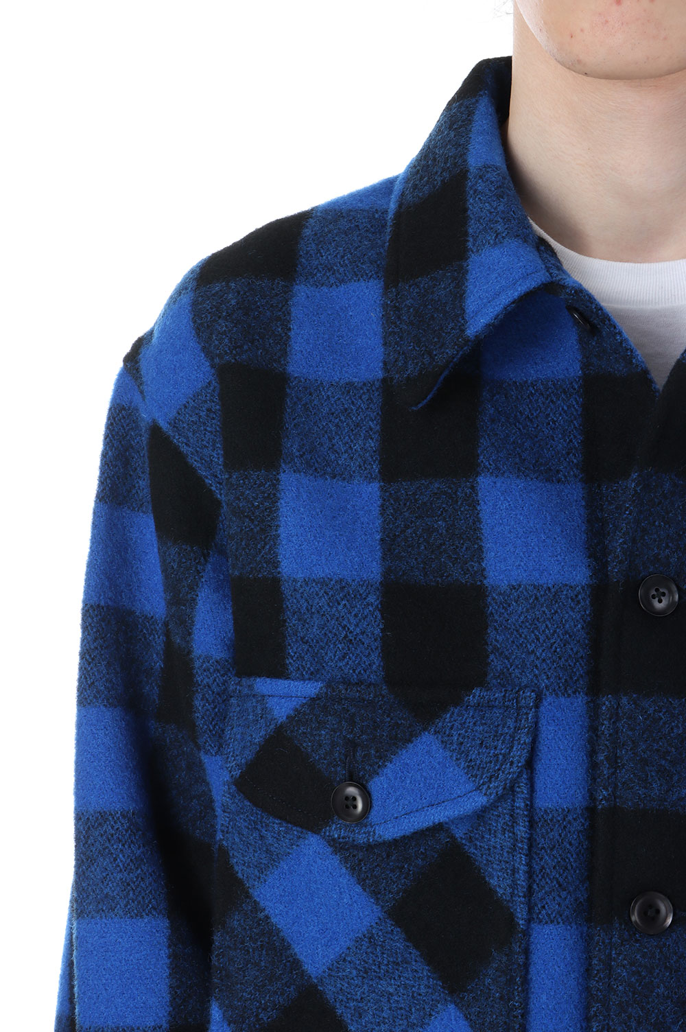 PORKCHOP × MASSES WOOL JACKET P PORKCHOP | feat. MASSES WOOL JACKET P - Red – TRUMPS