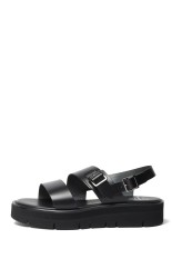 SS BELT SANDALS (GLOXI CUT MEDIUM SOLE) - BLACK (FTC2512001)