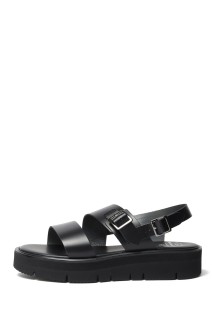 SS BELT SANDALS (GLOXI CUT MEDIUM SOLE) - BLACK (FTC2512001)