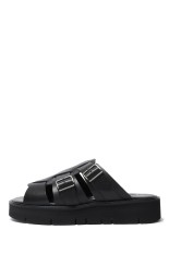 GURKHA SANDALS (GLOXI CUT MEDIUM SOLE) - BLACK (FTC2512005)