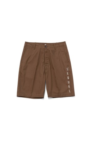 CHINO SHORTS (TYPE-S) - BROWN (SQ-25SS-SP-03)