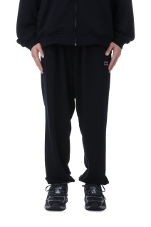 WIDE SWEAT PANTS - BLACK (SFCSS25CS04)