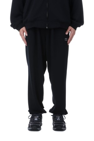 WIDE SWEAT PANTS - BLACK (SFCSS25CS04)