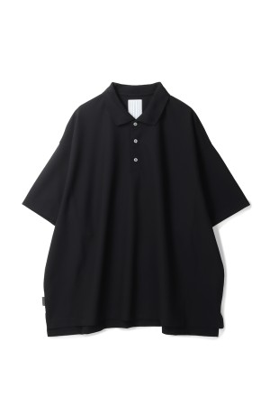 BIG SS POLO - Black (SFCSS25CS07) | セレクトショップ