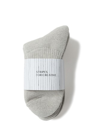 3P SHORT SOCKS - Grey (SFCSS25AC04)