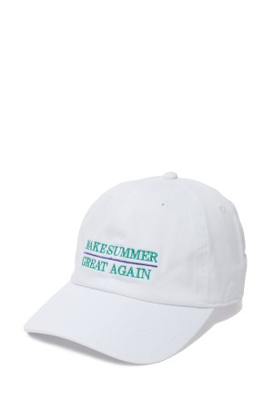 MAKE SUMMER GREAT AGAIN CAP - WHITE (10-12512021)
