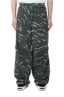 Camouflage Wash Cargo Pants - KHAKI (G14PT016)