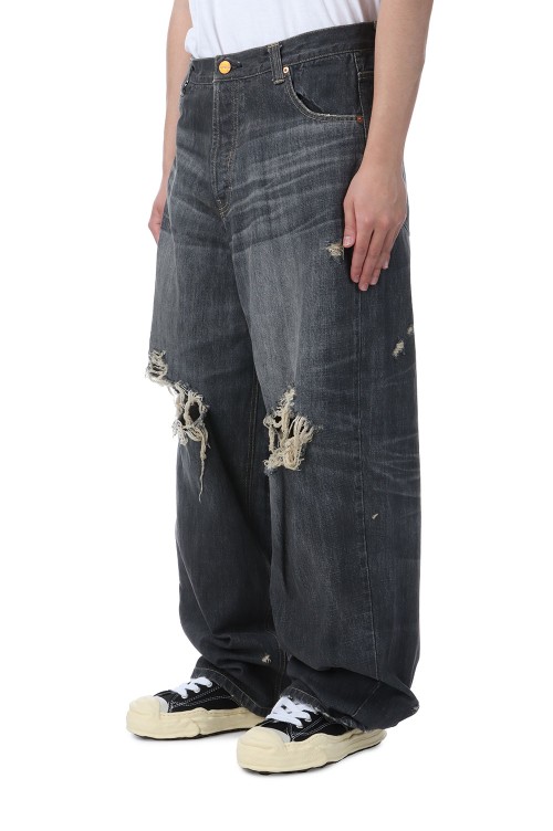 Denim Wide Pants - GRAY (G14PT036) | セレクトショップ