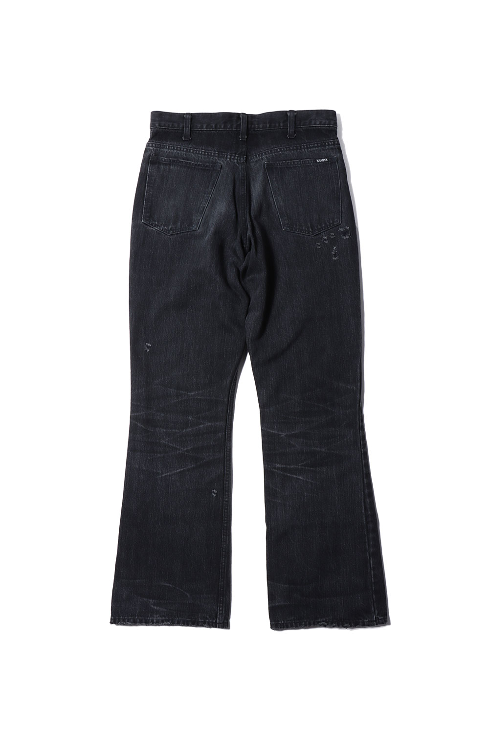 Denim Flare Pants - BLACK (G14PT037) | セレクトショップ