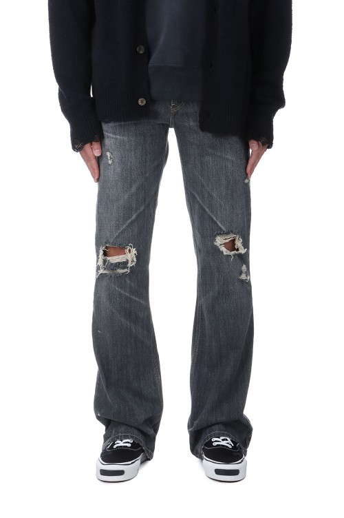 Denim Flare Pants - GRAY (G14PT037) | セレクトショップ
