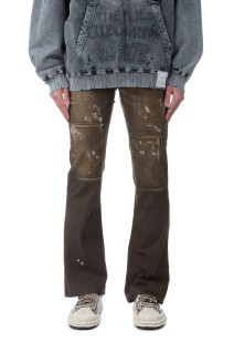 Serge Paint Pants - BROWN (G14PT030)