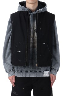 BORO Duck Vest - BLACK (G13VT025)