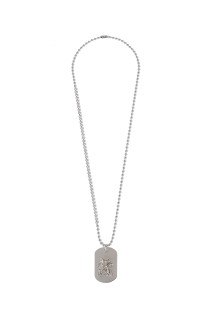 KMY Dog Tag Necklace - SILVER (G14AC112)