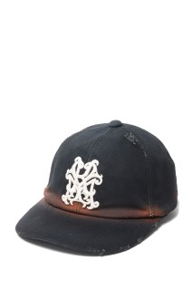 KMY Distressed Cap - BLACK (G13AC077)