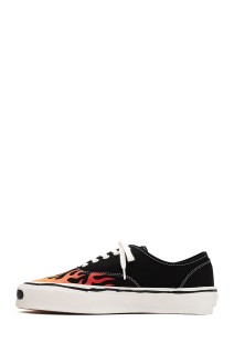 Herc Fire Pattern Vulcanized Sneaker - BLACK (G14FW702)