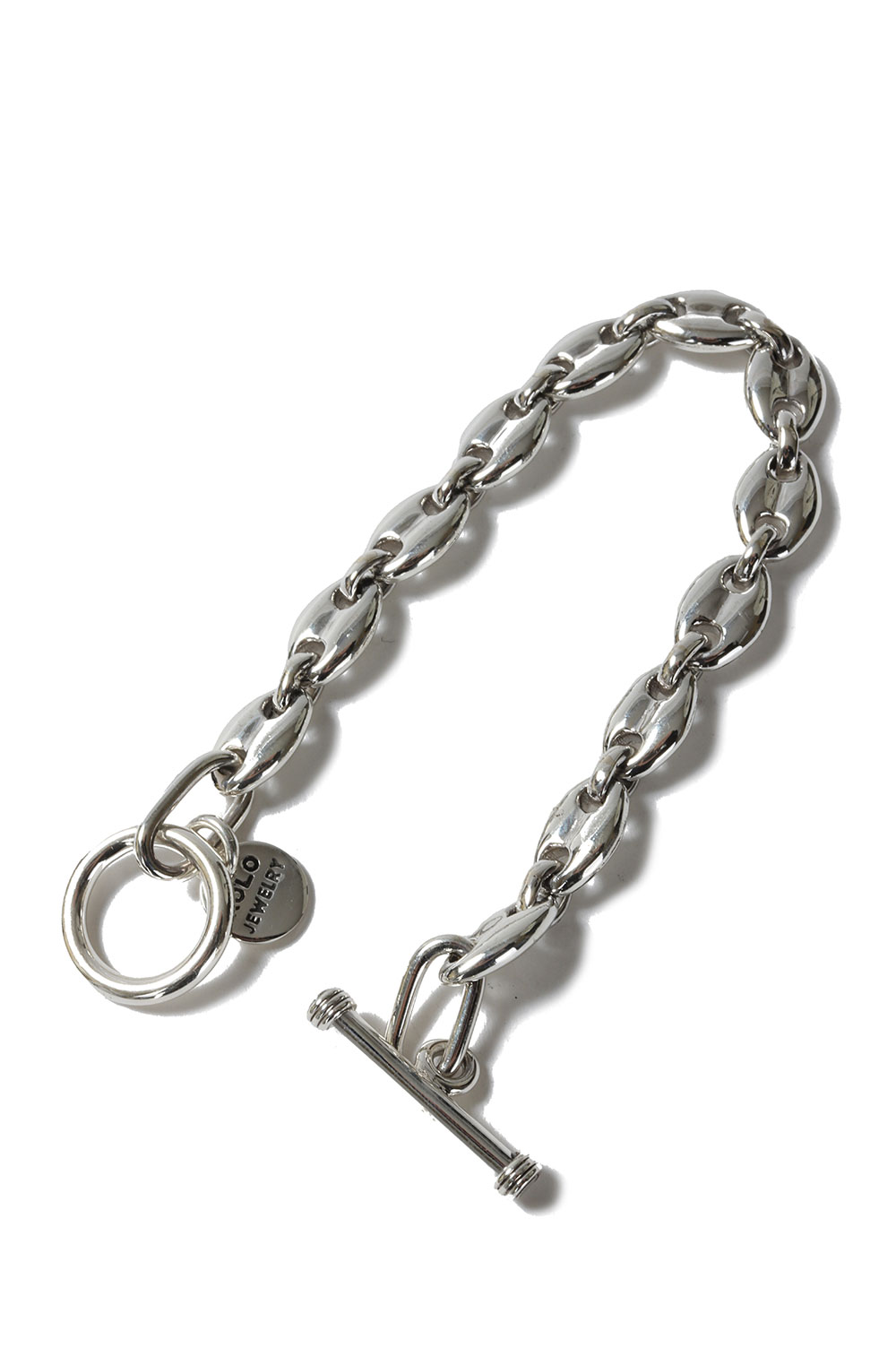 【箱付/美品】XOLO Caviar Link Bracelet 8mm XOLO JEWELRY Caviar Link Bracelet 8mm | MAROON
