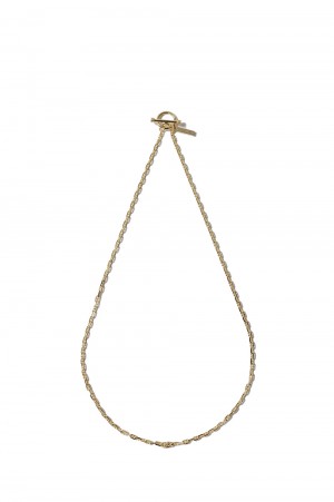 Solid Anchor Link Necklace -50cm/Gold- (XON047-50G)