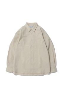 L/S REGULAR COLLAR SHIRTS - IVORY (251-60301A)