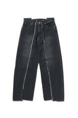 BAGGY JEANS - FADED BLACK (OPJ-01)