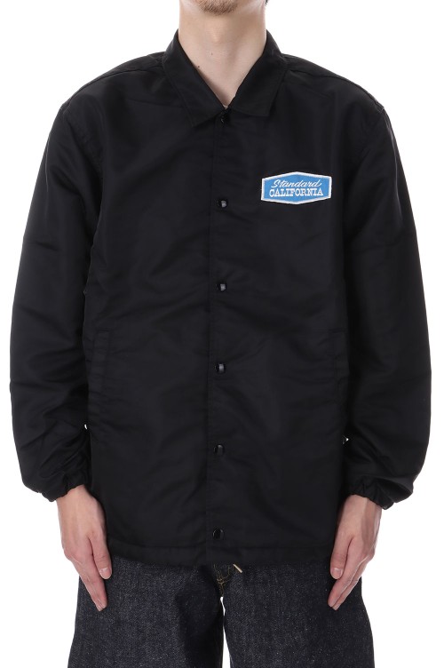 SD Stadium Logo Patch Coach Jacket - BLACK | セレクト
