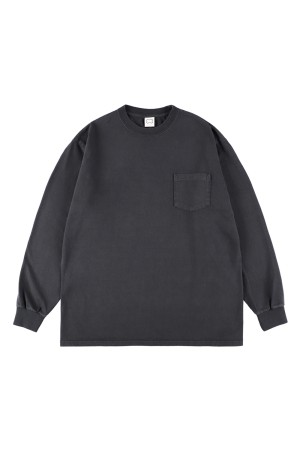 SD Heavyweight Pocket LS T VW - BLACK