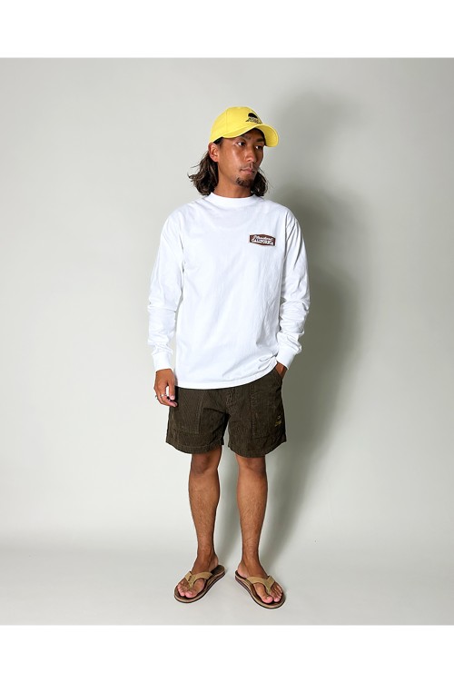 SD Heavyweight Stadium Logo LS T - WHITE | セレクトショップ