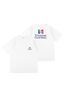 SD Heavyweight Shield Logo Pocket T - WHITE