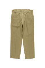 Washi Duck Two Tuck Pants - BLACK (GU241-40154) | セレクト Washi Duck Two Tuck Pants - BLACK (GU241-40154) | セレクト