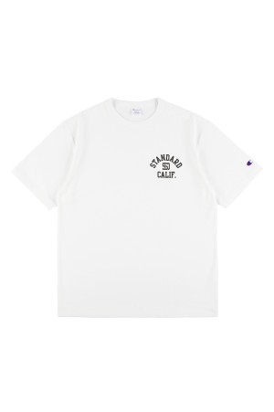 Champion for SD Exclusive Heavyweight Logo T - WHITE