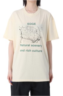 Oversize Print T-shirts -CHACOAL GRAY (62510619)