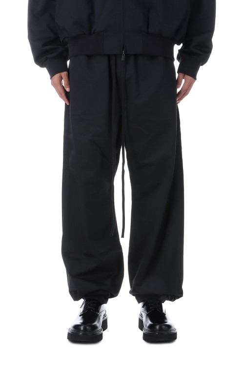Poly Twill Work Pant / Jet Black (130SP258190F) | セレクトショップ