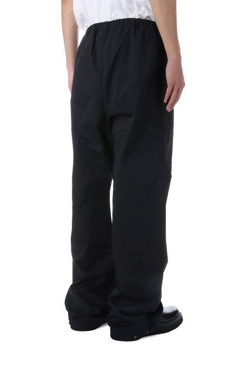 STRAIGHT TROUSERS ブラック Poly Twill Work Pant / Jet Black (130SP258190F) | セレクトショップ