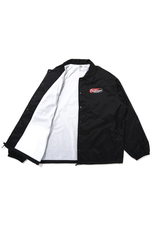 TWO TONE LOGO COACH JACKET / BLACK (CLG-JK 025-005) | セレクト