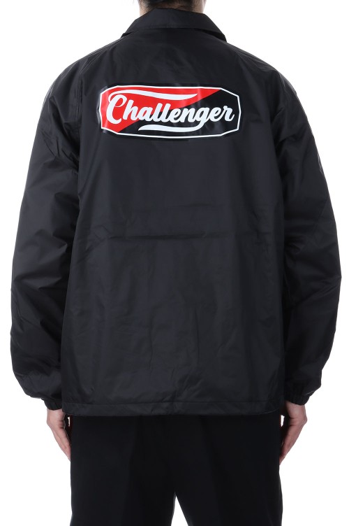 ジャケット・アウター CHALLENGER TWO TONE LOGO COACH JACKET XL CHALLENGER / TWO TONE LOGO COACH JACKET -Black-