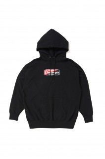 TWO TONE LOGO HOODIE / BLACK (CLG-SW 025-001)