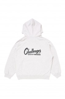CHECKER ZIP HOODIE / GRAY (CLG-SW 025-003)