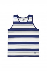 BORDER TANK TOP / BLUE - WHITE (CLG-CS 025-005)