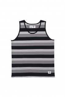 BORDER TANK TOP / BLUE - WHITE (CLG-CS 025-005)