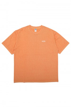 PIGMENT LOGO TEE / LT ORANGE (CLG-TS 025-011)