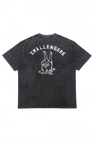 PIGMENT PEACE TEE / PEPPER BLACK (CLG-TS 025-012)