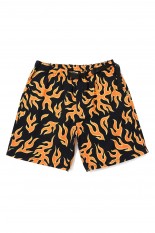 FIRE SHORTS / ORANGE - BLACK (CLG-PT 025-006)